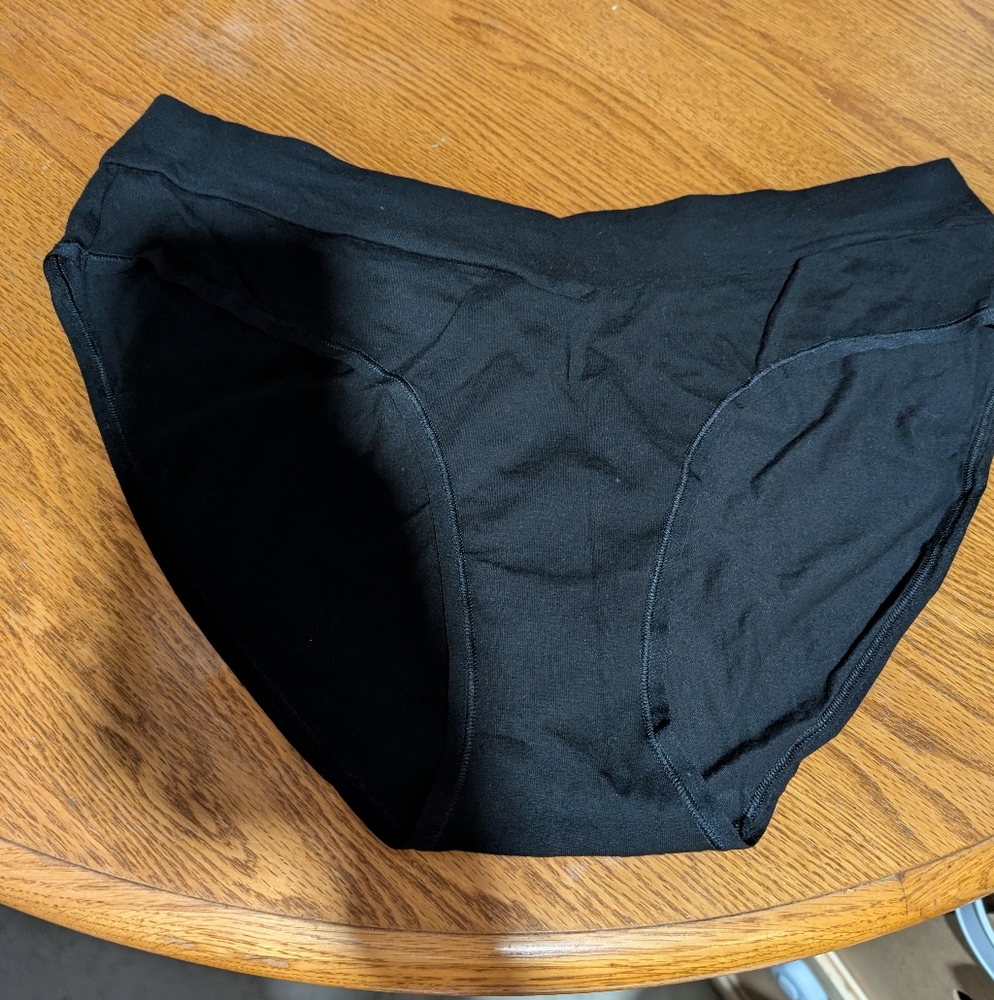 Women's Black Maternity Panties (I10)